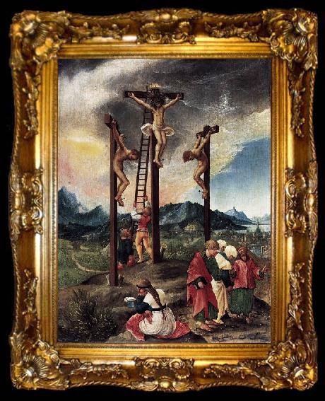 framed  Albrecht Altdorfer Crucifixion, ta009-2